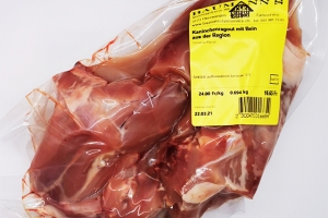 Kaninchen 1/2 am Stück 900 g 