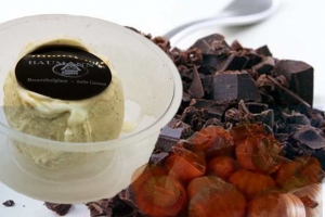 Rahmglace Schokolade Haselnuss