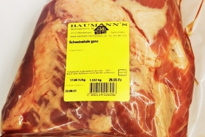 Schweinshals ganz 400 g
