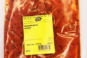 Schweinshuftsteak mariniert 200 g